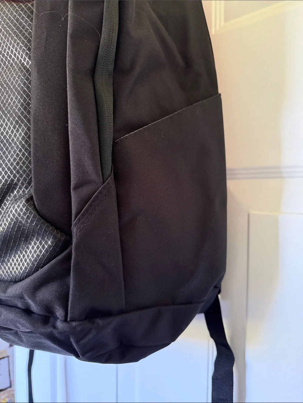 Nautica Black Backpack with Red Trim